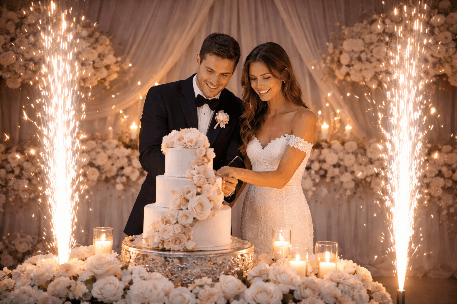 Sparkle effects weddings Toronto